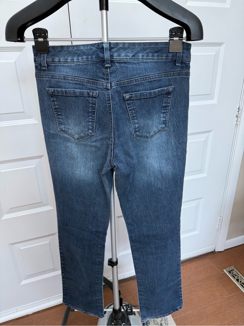 Bandolino Dark Blue Straight Leg Jeans - Picture 6 of 7